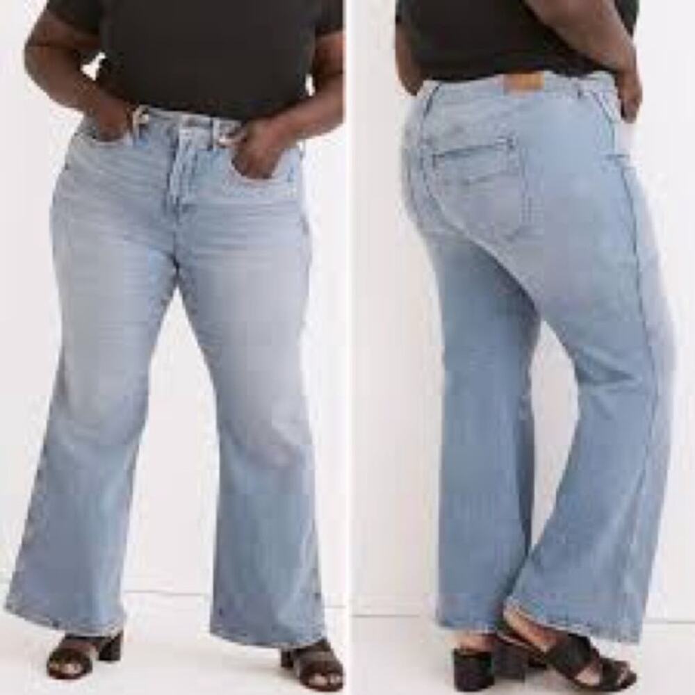 Madewell 11” High-Rise Flare Jeans Size 20W T7